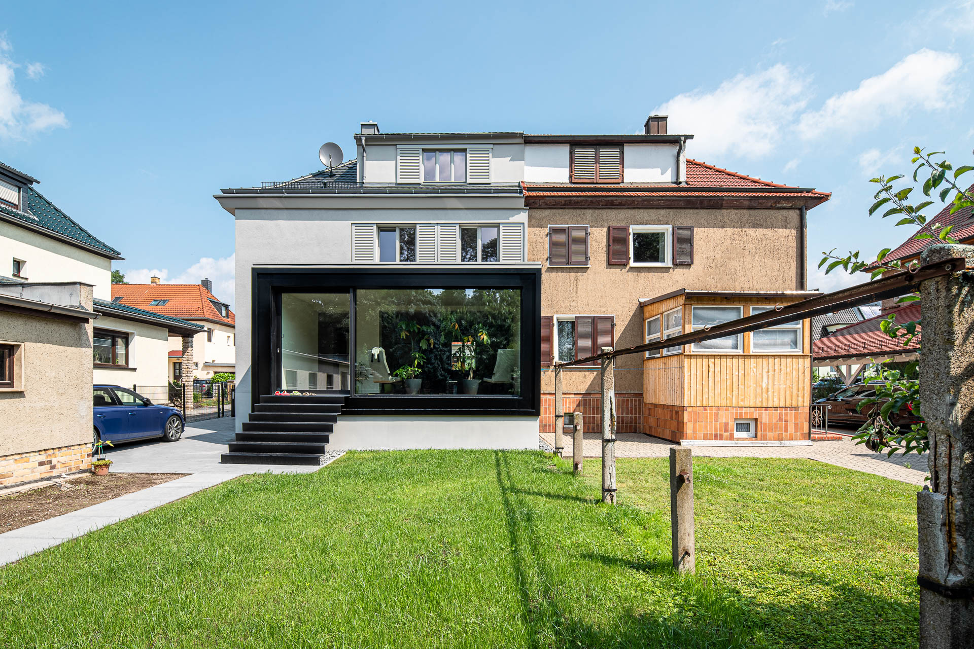 Sanierung einer Doppelhaushälfte in Leipzig